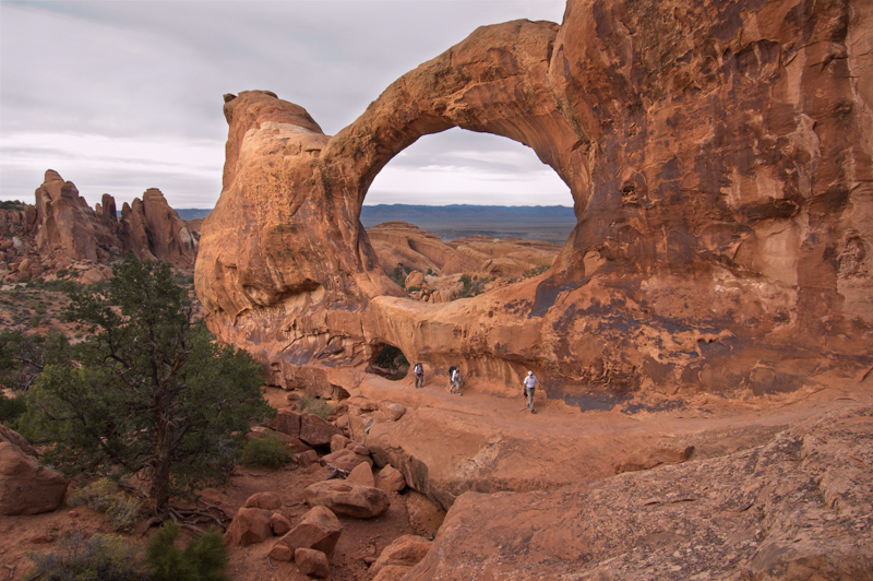 Double-O Arch: Arches National Park
