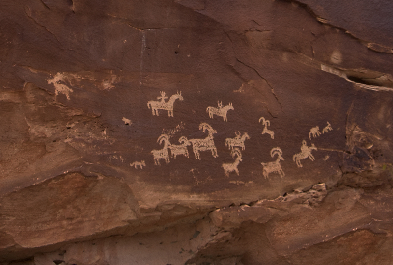 petroglyphs: Arches